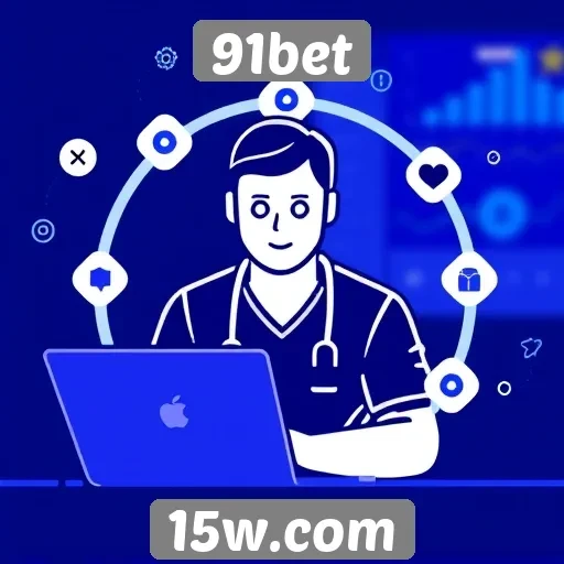 Desempenho do suporte ao cliente no 91bet